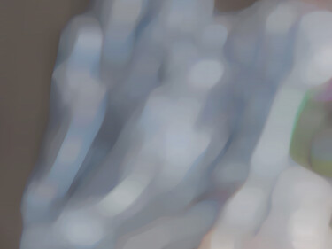 Digitale Kunst mit dem Titel "pastel shapes" von Ariel Velez, Original-Kunstwerk, 2D digitale Arbeit