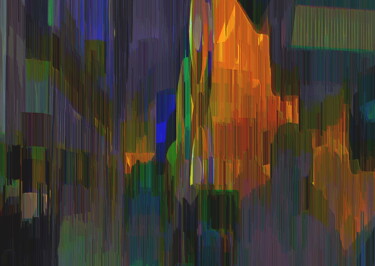 "nightlife in cyber…" başlıklı Dijital Sanat Ariel Velez tarafından, Orijinal sanat, 2D Dijital Çalışma
