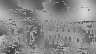 Цифровое искусство под названием "urban silver decay" - Ariel Velez, Подлинное произведение искусства, 2D Цифровая Работа
