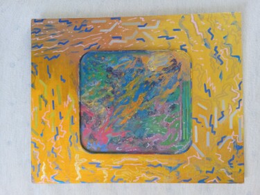 Malerei mit dem Titel "united states of..." von Ariel Velez, Original-Kunstwerk, Acryl