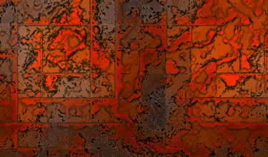 Digitale Kunst mit dem Titel "texture 1" von Ariel Velez, Original-Kunstwerk, Digitale Malerei