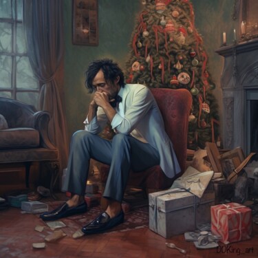 Arts numériques intitulée "That Christmas I wi…" par Ddking, Œuvre d'art originale, Image générée par l'IA