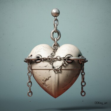 "Unchain my heart" başlıklı Dijital Sanat Ddking tarafından, Orijinal sanat, Dijital baskı