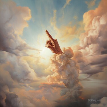 Arte digital titulada "Show Me Heaven" por Ddking, Obra de arte original, Impresión digital