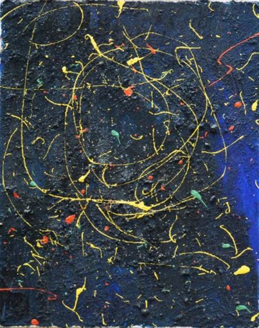 Peinture intitulée "ADN" par Dec, Œuvre d'art originale, Huile