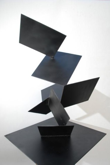 Sculpture intitulée "Apology" par Dec, Œuvre d'art originale, Métaux