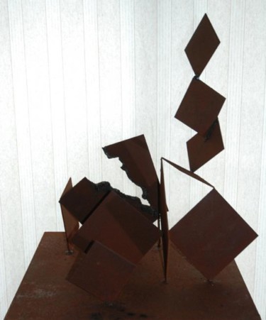 Sculpture intitulée "Daly city" par Dec, Œuvre d'art originale