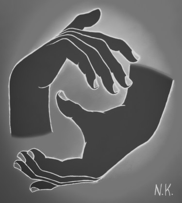 Permission ~ 3 Digitale Künste mit dem Titel "Permission ~ 3" von Nolwenn De Kerhor, Original-Kunstwerk, 2D Digital Work