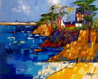 Peinture intitulée "Port Riou" par De Maussane, Œuvre d'art originale