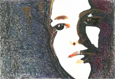 绘画 标题为“Marina Meirelles, 2…” 由Dea Lieotto, 原创艺术品, 粉彩