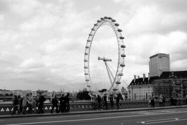 Fotografia zatytułowany „London Eye” autorstwa Débora Rojas Grenda, Oryginalna praca, Fotografia cyfrowa