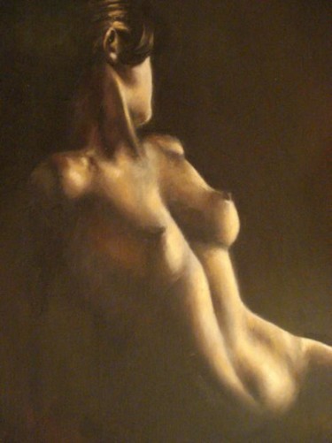 Drawing titled "nudo" by Calidè, Original Artwork