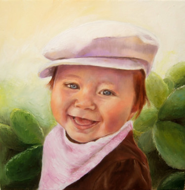 Painting titled "emma2.jpg" by Calidè, Original Artwork