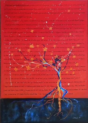 Peinture intitulée "Ainsi dansait le ro…" par Déborah Michel, Œuvre d'art originale, Acrylique