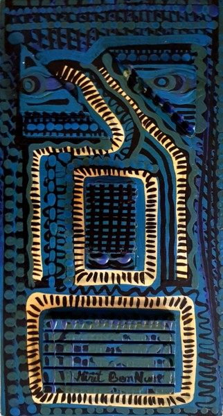 Escultura intitulada "Obra de arte Mirit…" por Mirit Ben-Nun, Obras de arte originais, Madeira