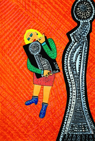 "Art from Israel Mir…" başlıklı Tablo Mirit Ben-Nun tarafından, Orijinal sanat, Akrilik