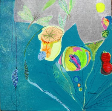 Malerei mit dem Titel "Tomatoes" von Rebecca De Figueiredo, Original-Kunstwerk, Acryl