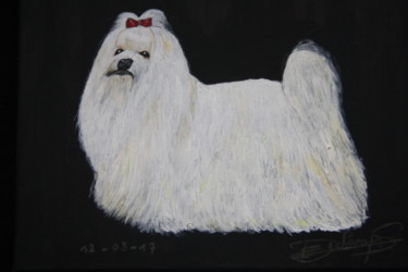 Painting titled "Maltezer in " show…" by Edmond Dechamps, Original Artwork