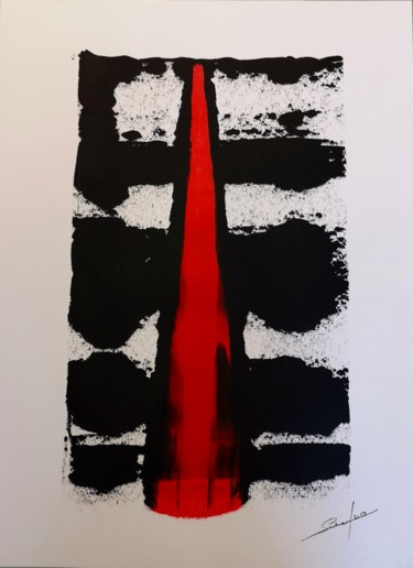Peinture intitulée "untitle abstract #5" par Declaubry, Œuvre d'art originale, Acrylique