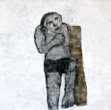 「sans titre 1」というタイトルの絵画 Valérie Décoretによって, オリジナルのアートワーク, アクリル