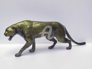 雕塑 标题为“Black Panther - CRA…” 由Ded2008, 原创艺术品, 树脂