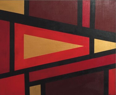 Art abstrait Peinture intitulée "Art abstrait" par Deefool, Œuvre d'art originale, Acrylique Monté sur Châssis en bois