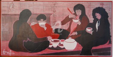 Peinture intitulée "nguyen-phan-chanh-1…" par Def, Œuvre d'art originale