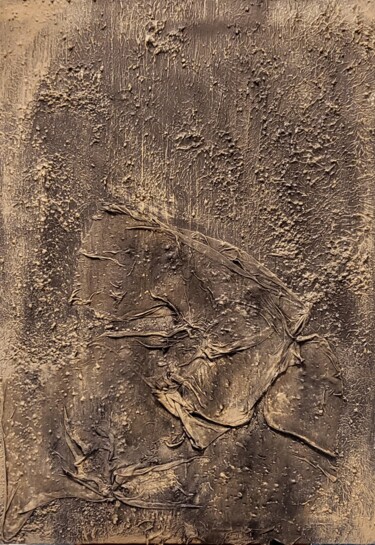 Картина под названием "Sand" - Defne Alok, Подлинное произведение искусства, Акрил