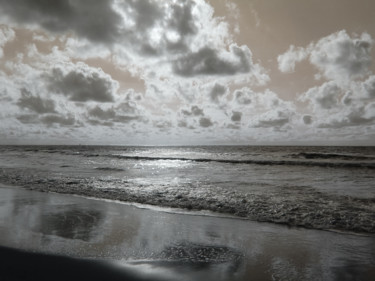 Fotografie mit dem Titel "Noordzee strand 2" von Thea De Gier, Original-Kunstwerk