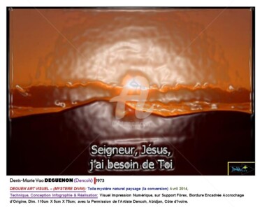Arts numériques intitulée "deguen-art-visuel-t…" par Deguen'Art Visuel By Lesaintdenis, Œuvre d'art originale