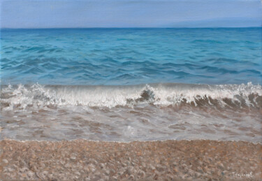 Peinture intitulée "Ladhario Wave" par Dejan Trajkovic, Œuvre d'art originale, Huile