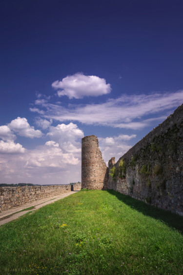 Фотография под названием "Tower and walls of…" - Dejan Travica, Подлинное произведение искусства, Цифровая фотография