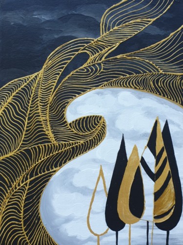 Картина под названием "2019-06-14-08-41-52…" - Светлана Жупикова, Подлинное произведение искусства, Масло
