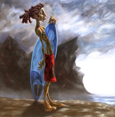 Painting titled "dela cruz" by Jw Miller, Original Artwork