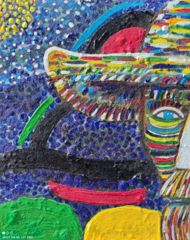 "Quand Van Gogh renc…" başlıklı Tablo Artedelph tarafından, Orijinal sanat, Petrol