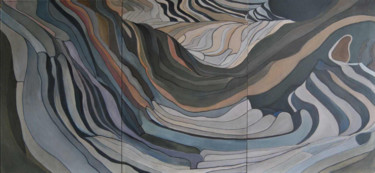 Pittura intitolato "Paesaggi dell'anima…" da Delab, Opera d'arte originale