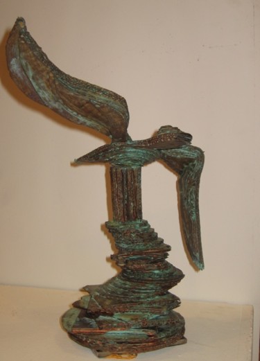 Sculpture intitulée "Samothrace, la chute" par Françoise Delage, Œuvre d'art originale, Autre