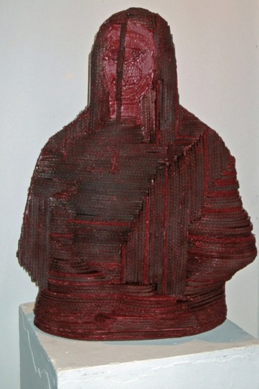 Sculpture intitulée "La joconde" par Françoise Delage, Œuvre d'art originale, Autre