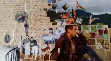 Collages titled "sidartiste" by Sy-Mo-Vi, Original Artwork