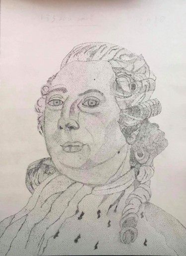 Tekening getiteld "portrait de Louis X…" door Ppaul, Origineel Kunstwerk