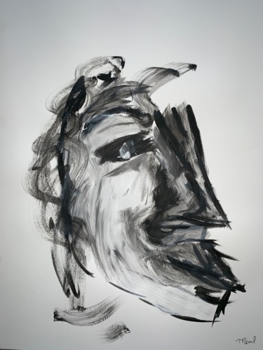"Portrait of an unkn…" başlıklı Tablo Πpaul tarafından, Orijinal sanat, Akrilik