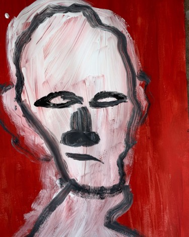 Painting titled "« Portrait of Henri…" by Ppaul, Original Artwork, Acrylic
