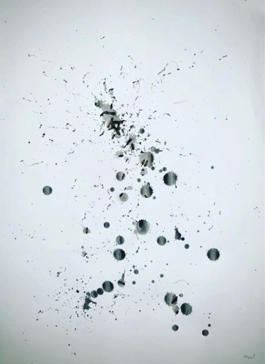 Peinture intitulée "« Juste des clous" par Ppaul, Œuvre d'art originale, Acrylique
