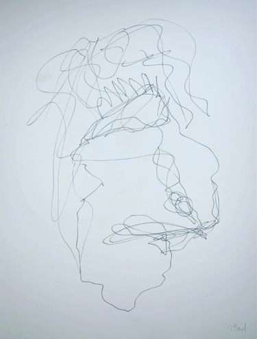 Drawing titled "« Étude no. 1 en un…" by Ppaul, Original Artwork, Pencil