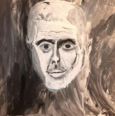 Painting titled "« Portrait of Phili…" by Ppaul, Original Artwork, Acrylic