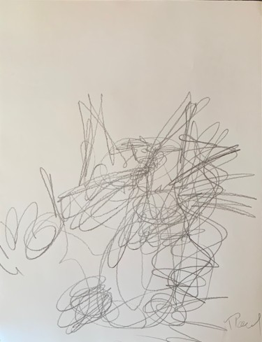 Dessin intitulée "« Die katze" par Ppaul, Œuvre d'art originale, Crayon