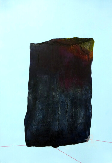 Картина под названием "Body and Odyssée 20…" - Remi Delaplace, Подлинное произведение искусства, Акрил Установлен на Деревян…