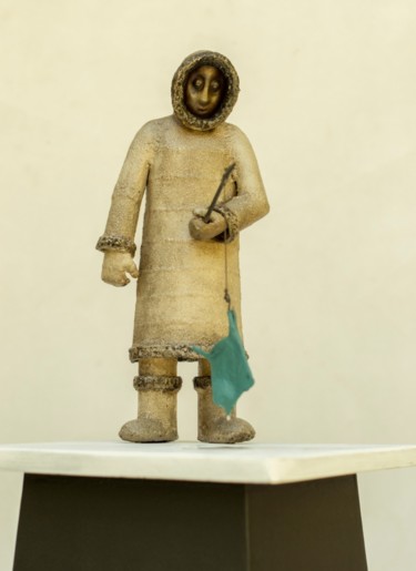 Sculpture titled "Otra Vez sopa" by Juan Del Balso, Original Artwork, Metals