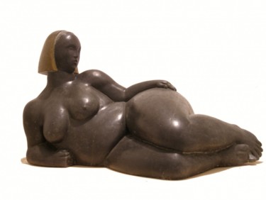 Sculpture intitulée "No todas las gordas…" par Juan Del Balso, Œuvre d'art originale