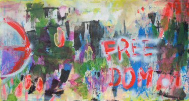 "Freedom" başlıklı Tablo Delfina Petkow tarafından, Orijinal sanat, Akrilik